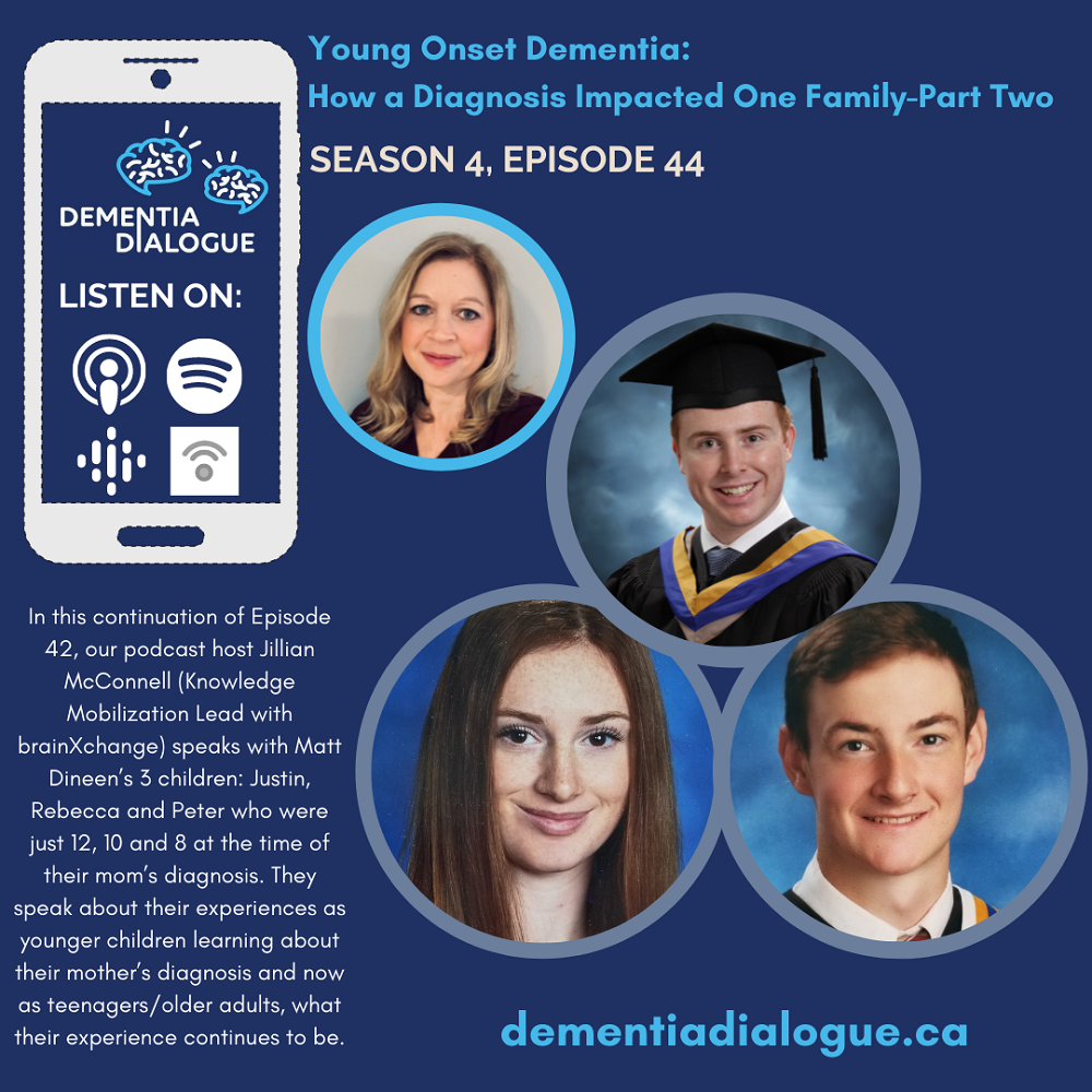 Young Onset Dementia: One family's story Pt. 2: the children's perspectives