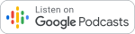 listen on google podcast badge